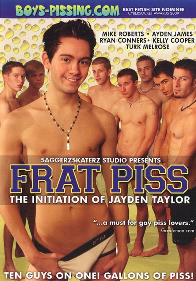 Frat Piss the Initiation of Jayden Taylor