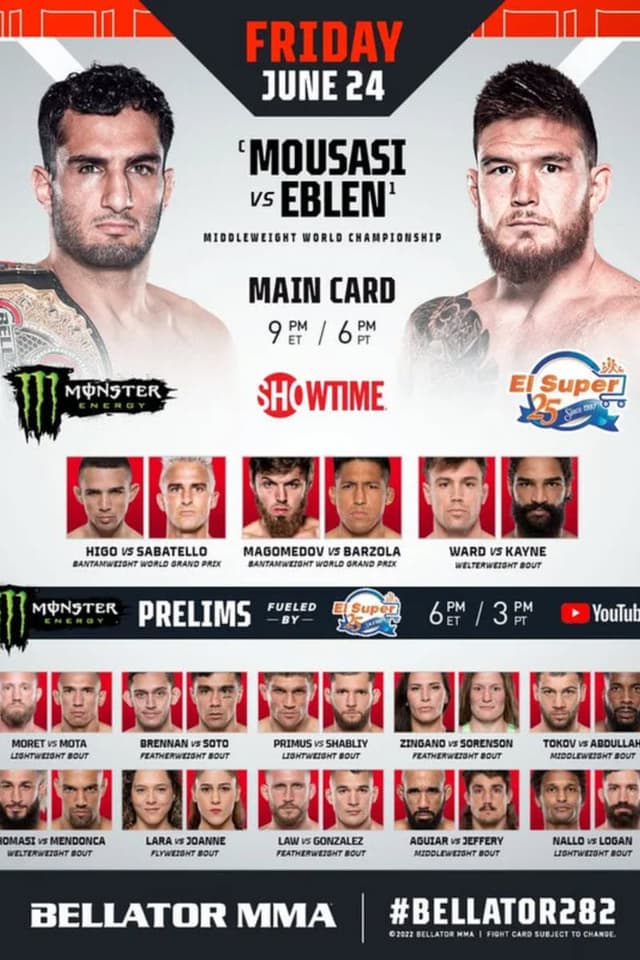 Bellator 282: Mousasi vs. Eblen