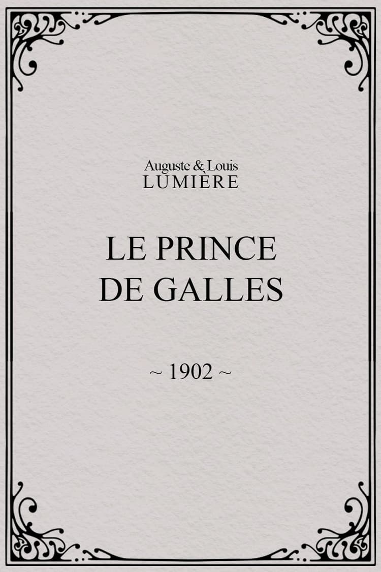 Le prince de Galles