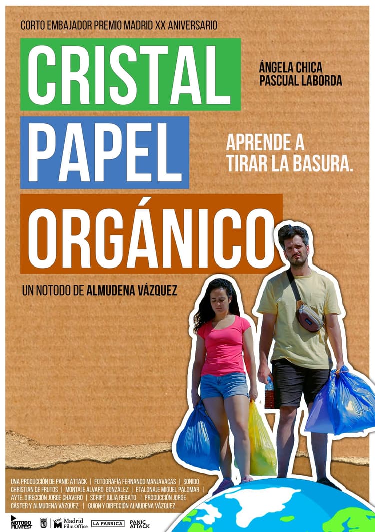 Cristal, papel, orgánico