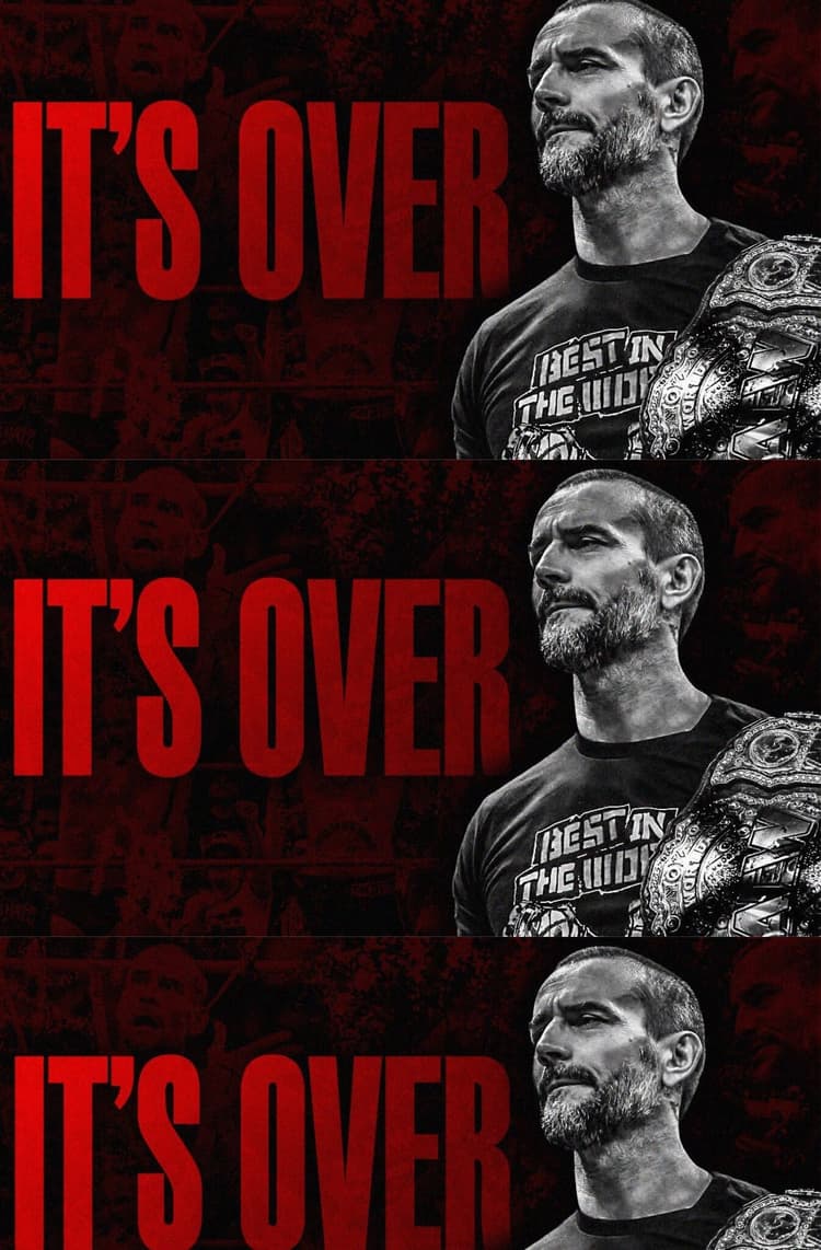 CM Punk in AEW: The End