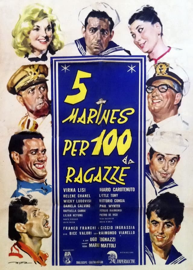 5 marines per 100 ragazze