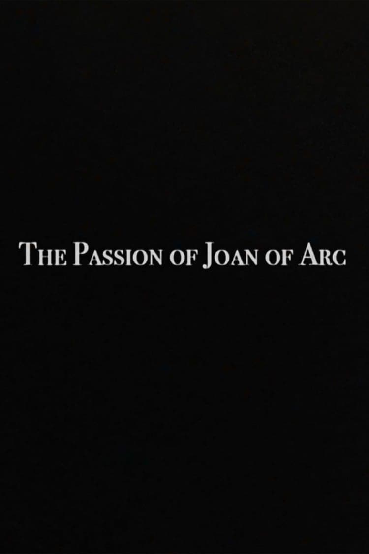 The Passion of Joan of Arc